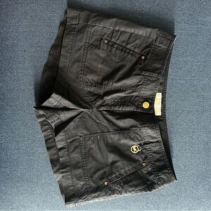 Michael by Michael Kors Black Designer Women's Shorts